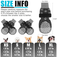 EXPAWLORER calcetines para perros evitan lamer patas, uso práctico diario.