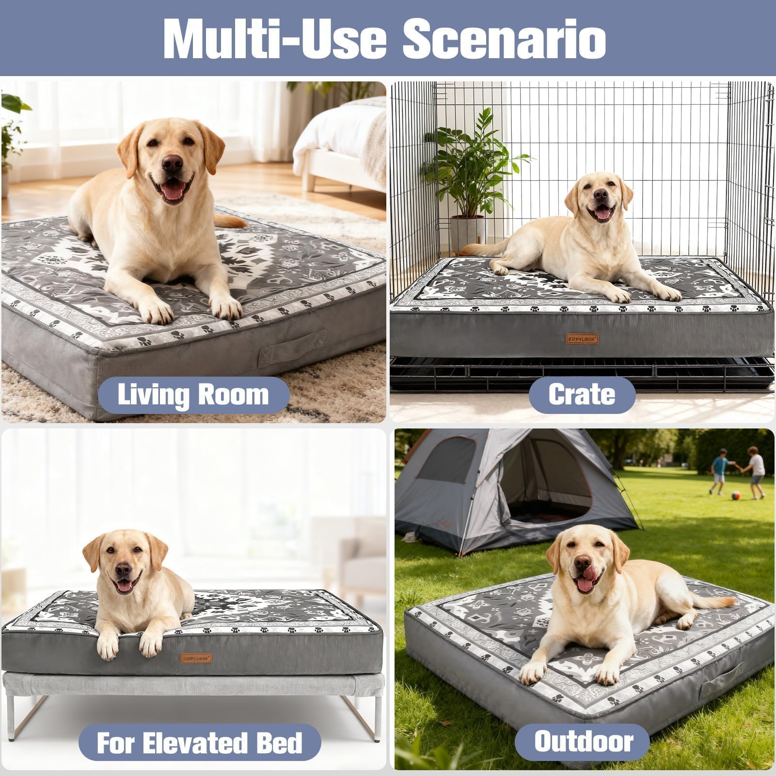 EXPAWLORER disponible en dos tamaños para perros pequeños a grandes.