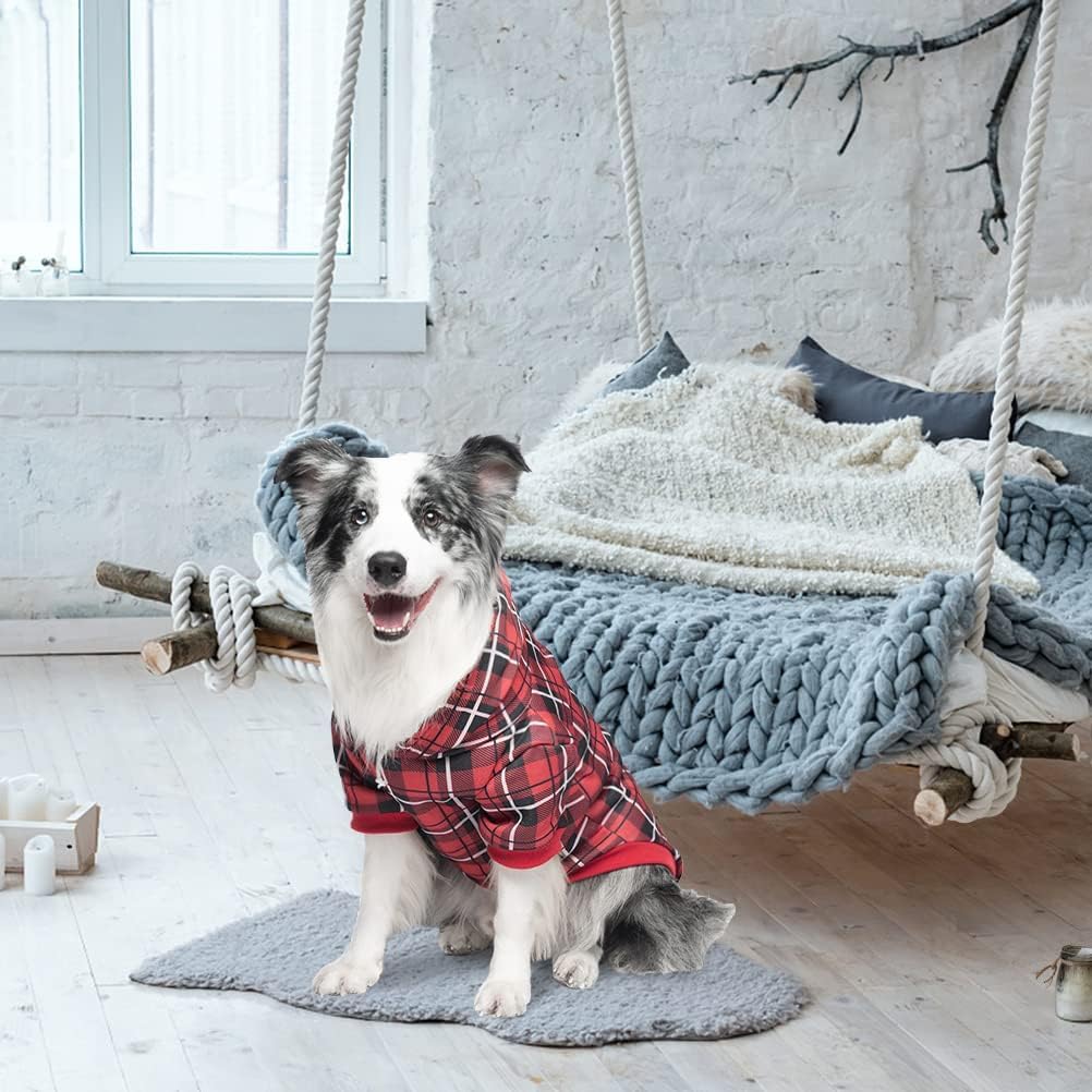 EXPAWLORER chaqueta para perro cuadros colores múltiples: opciones para combinar con tu mascota.