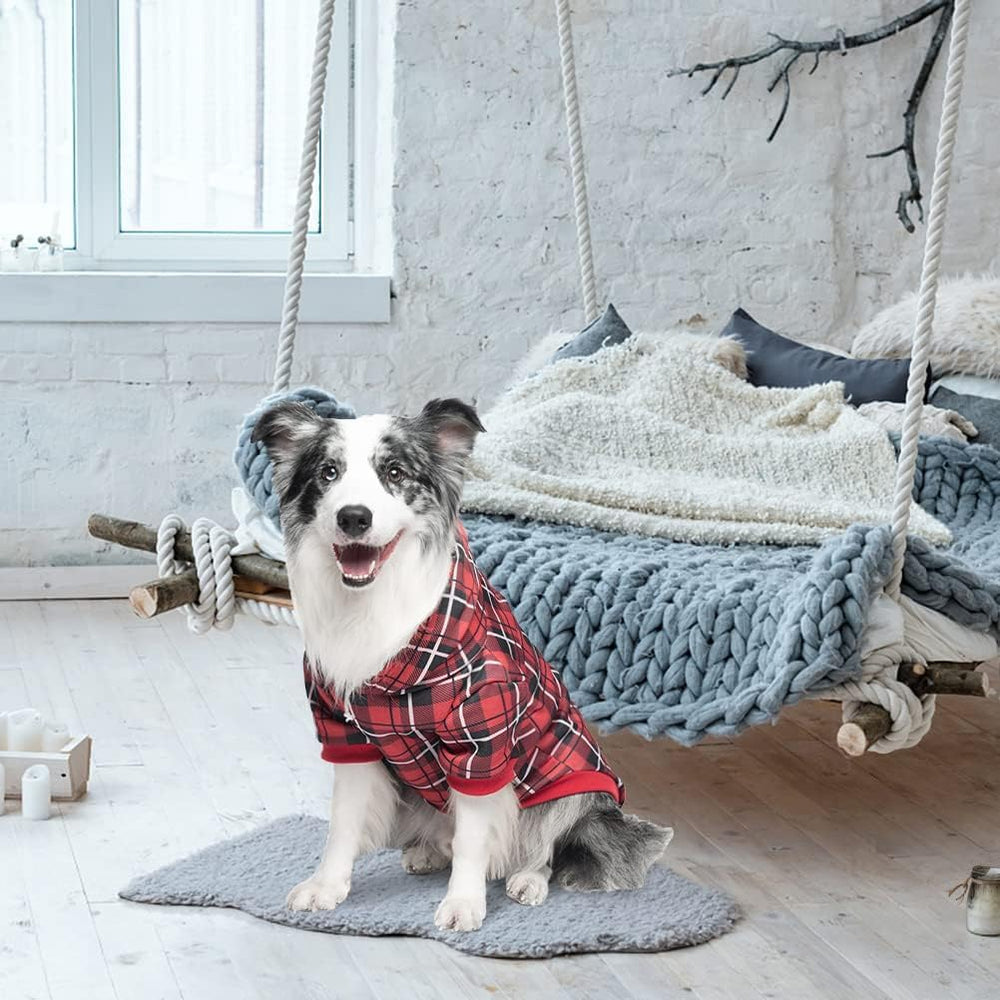 EXPAWLORER chaqueta para perro cuadros colores múltiples: opciones para combinar con tu mascota.