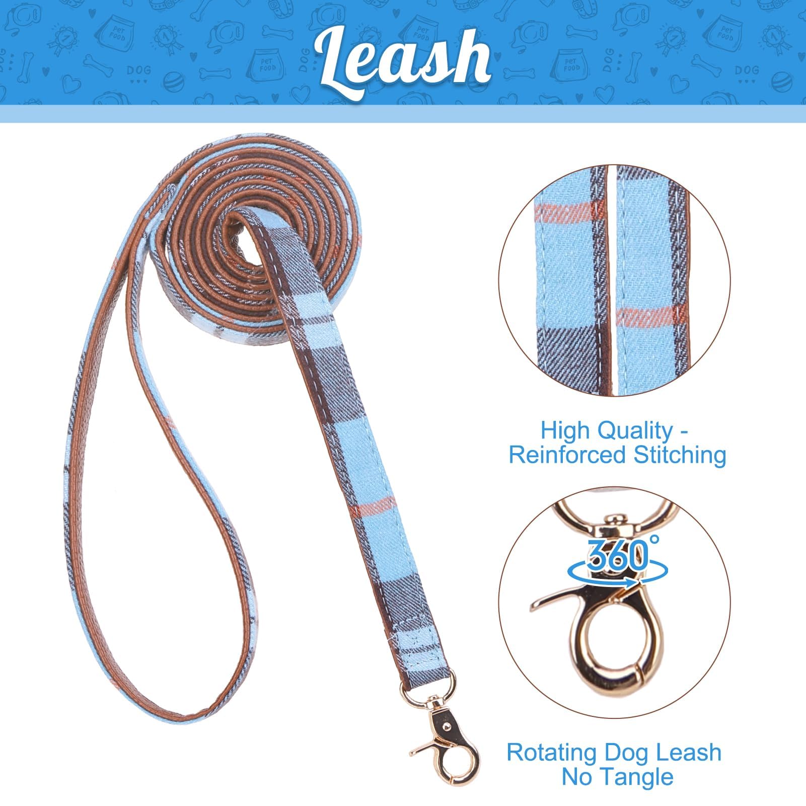 EXPAWLORER collar con cuello desmontable para combinar estilos.