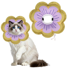 EXPAWLORER cono suave para gato frente: evita lamer heridas con comodidad
