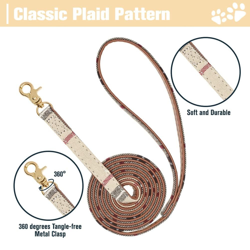 EXPAWLORER correa de 59 pulgadas, longitud ideal para paseos tranquilos.