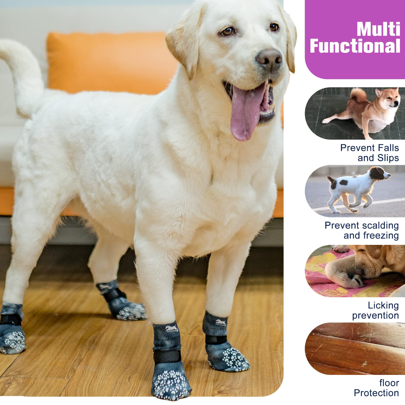 EXPAWLORER correas ajustables y duraderas para un ajuste seguro.