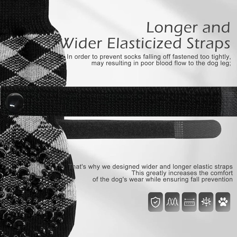 EXPAWLORER correas elásticas ajustables evitan caídas y quedan seguras.