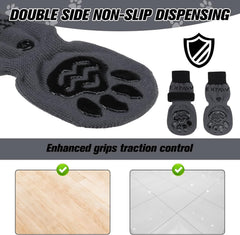 EXPAWLORER diseño anti-caída con tiras ajustables para un ajuste seguro.