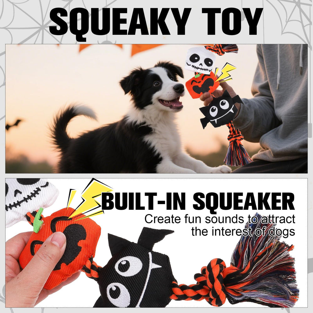 EXPAWLORER Juguete diablo para perros, diseño divertido para sesiones de juego.