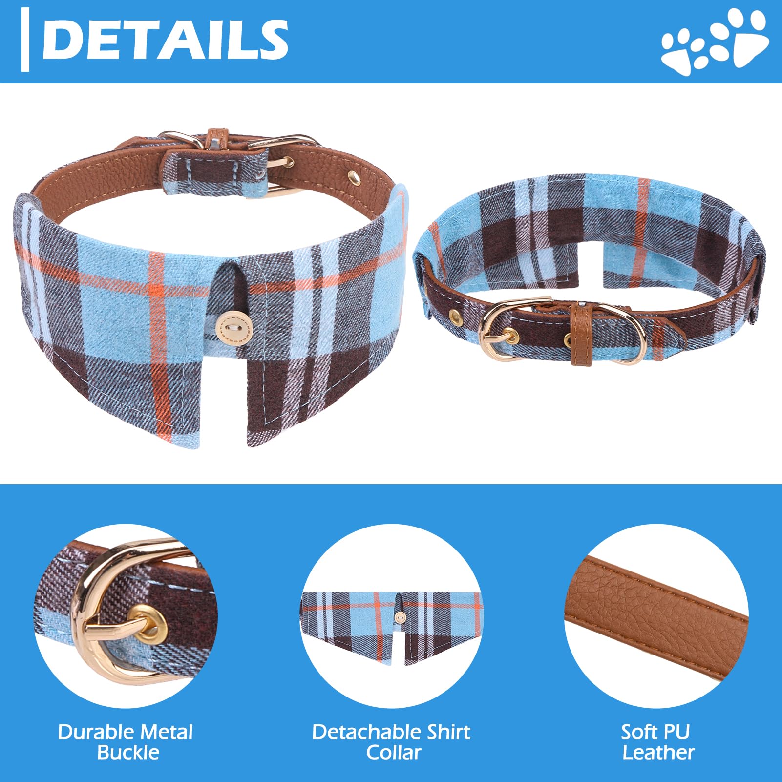 EXPAWLORER correa cuadros 59 pulgadas ideal para paseos tranquilos