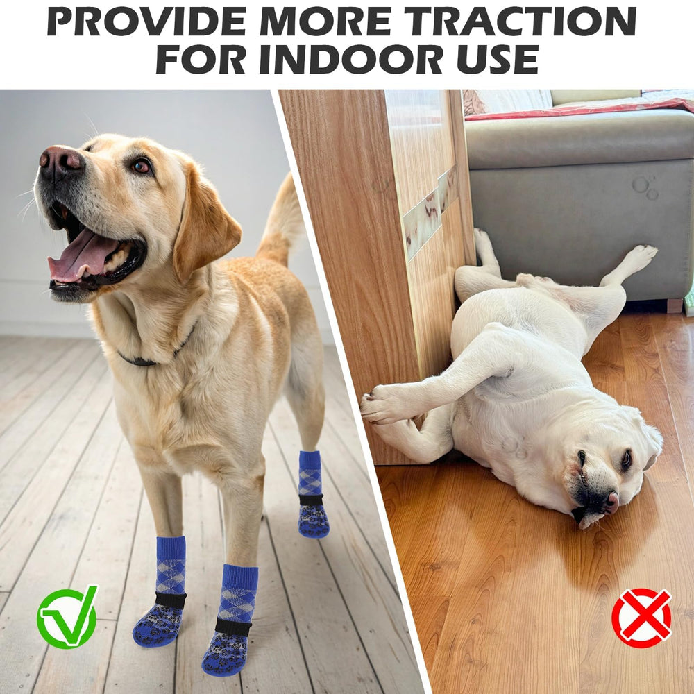 EXPAWLORER botas ajustables para perro, cierre elástico y ajuste seguro