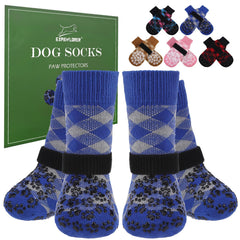 EXPAWLORER calcetines para perro, patas en invierno, protegen y mantienen movilidad