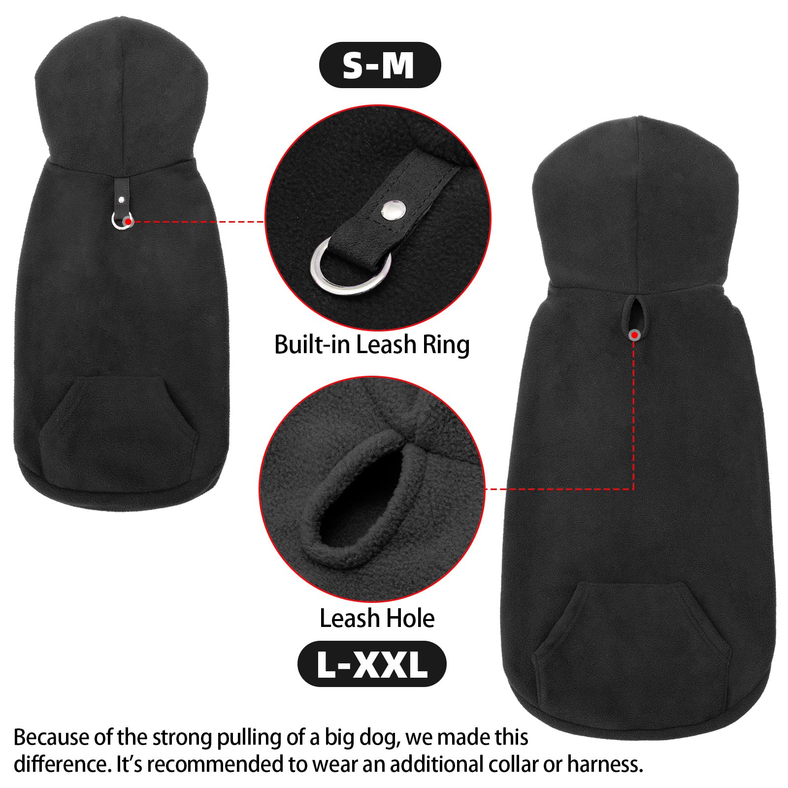 EXPAWLORER tacto suave e interior cómodo para la piel del perro