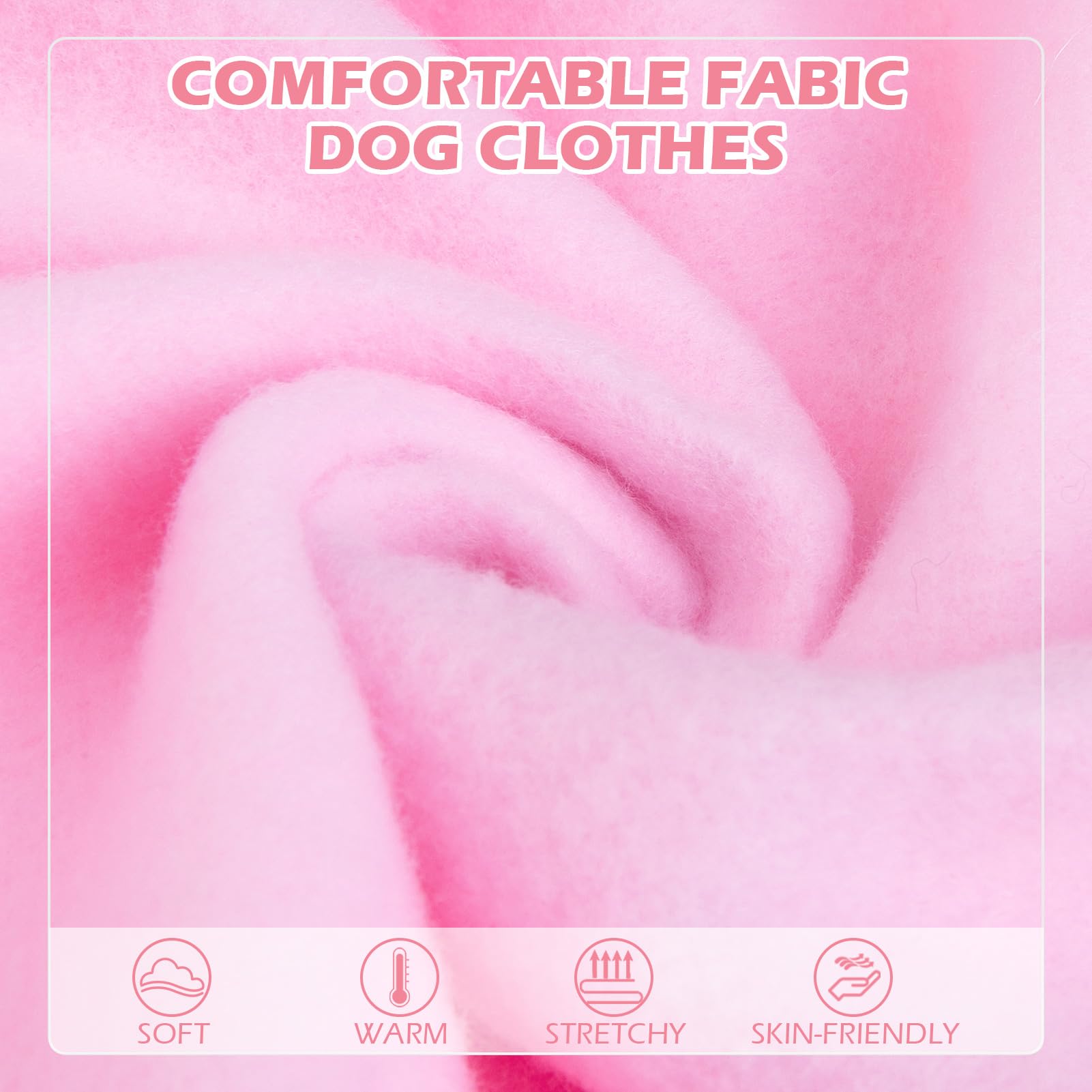 EXPAWLORER Princesa Sudadera para Perros y Gatos: tejido suave algodón-poliéster para calor cómodo.