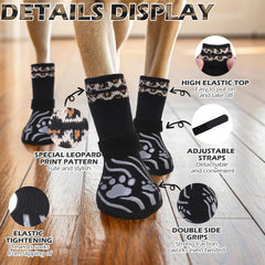 EXPAWLORER protectores de patas para interiores, ideal para caminar en casa.