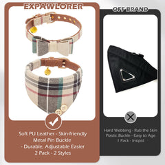 EXPAWLORER cuero PU duradero con tacto suave
