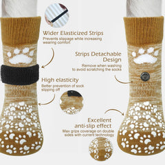 EXPAWLORER calcetines protegen patas del calor y superficies ásperas
