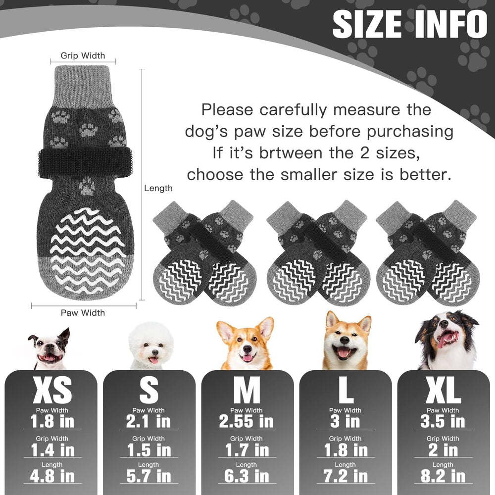 EXPAWLORER calcetines para perros transpirables y cómodos de llevar.