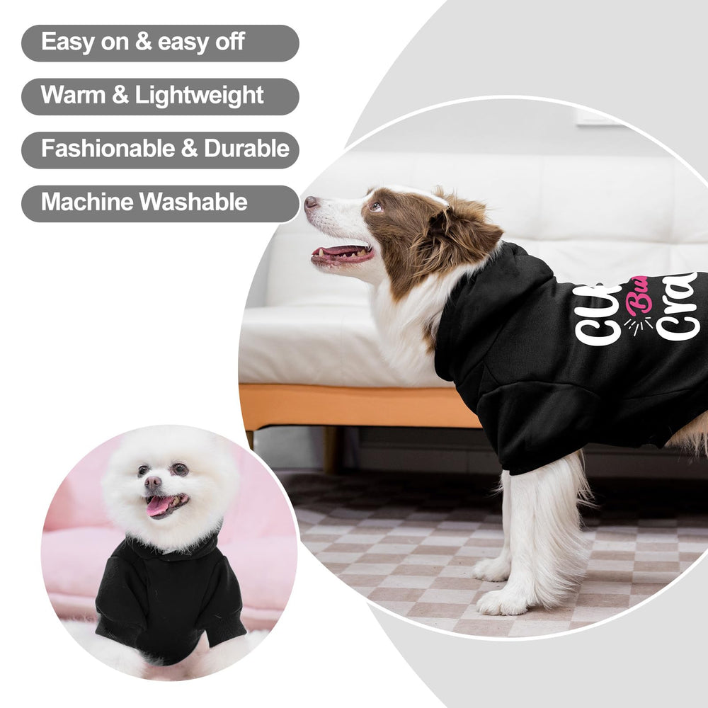 EXPAWLORER sudadera canina, fácil de lavar en máquina o a mano.