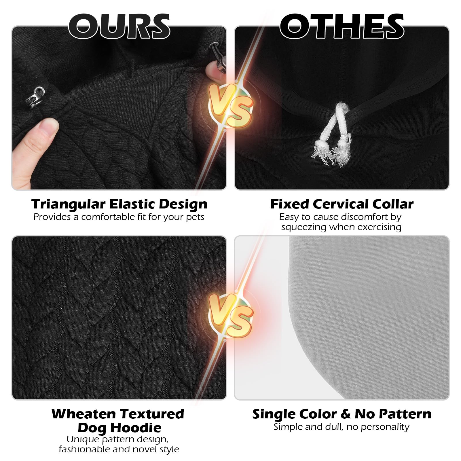 EXPAWLORER sudadera con cordón elástico duradero, diseño estable para todas las estaciones.