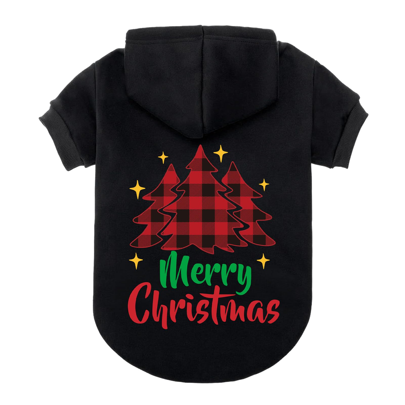 EXPAWLORER sudadera para perros, vista frontal, suave abrigo para paseos fríos.