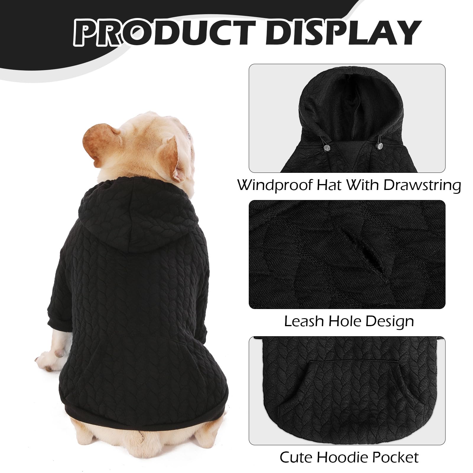 EXPAWLORER sudadera con manga raglán, libertad de movimiento durante juego y paseo.