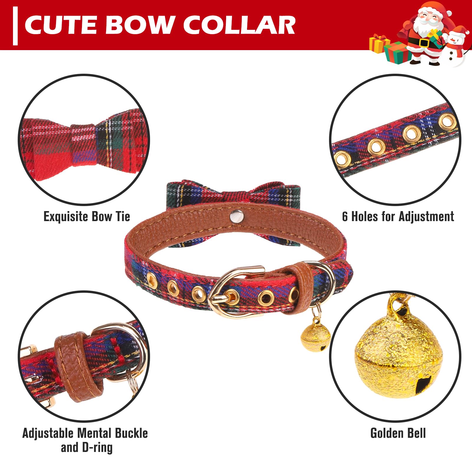 EXPAWLORER tela estampado cuadros navidad brinda estilo festivo y duradero