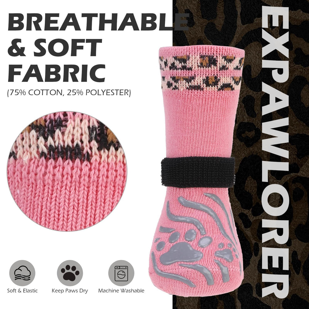 EXPAWLORER tira ajustable de protección para patitas en rosa