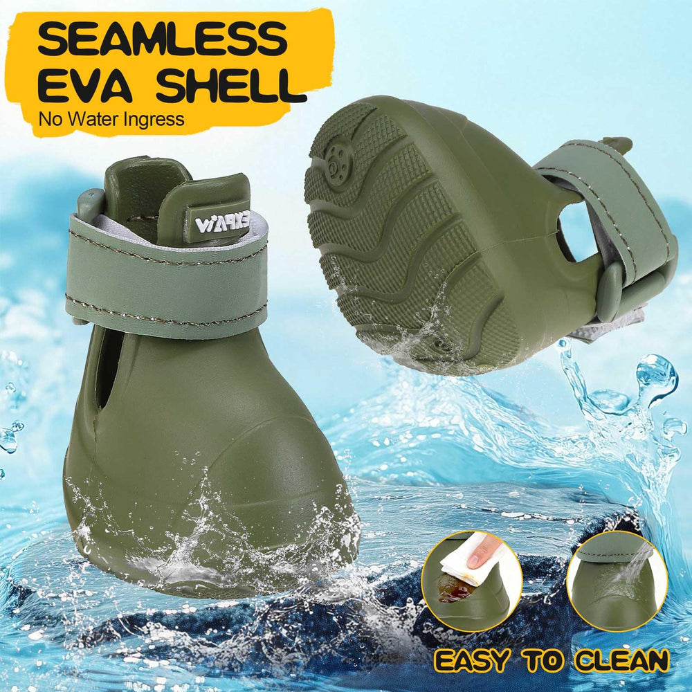 EXPAWLORER botas duraderas con suela de goma gruesa para mayor durabilidad.