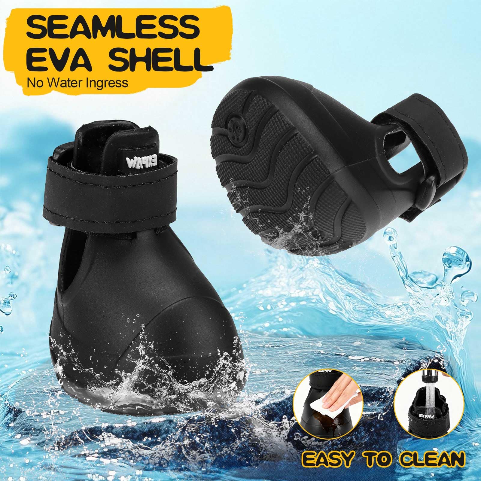 EXPAWLORER zapatos para perros todo el año, aptos para playa