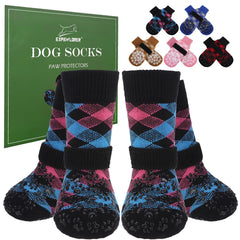 Calcetines EXPawlover para patas: antideslizantes y seguros para suelos de madera.