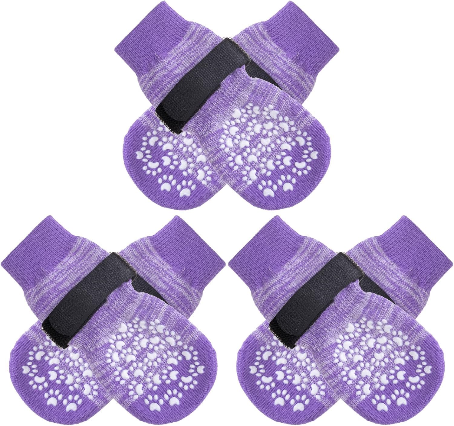 EXPAWLORER calcetines antideslizantes para frente de la pata, mejor tracción y protección suave.