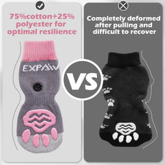 EXPAWLORER calcetines de tejido transpirable para comodidad diaria del perro.