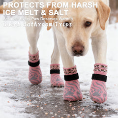 EXPAWLORER calcetines para perros, ajuste elástico seguro para comodidad.