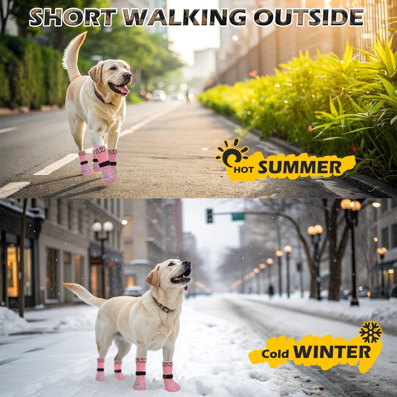 EXPAWLORER calcetines para perros, disponibles en varios colores para estilos.