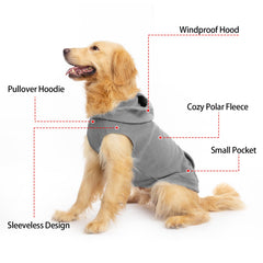 EXPAWLORER textura suave de polar para comodidad del perro.