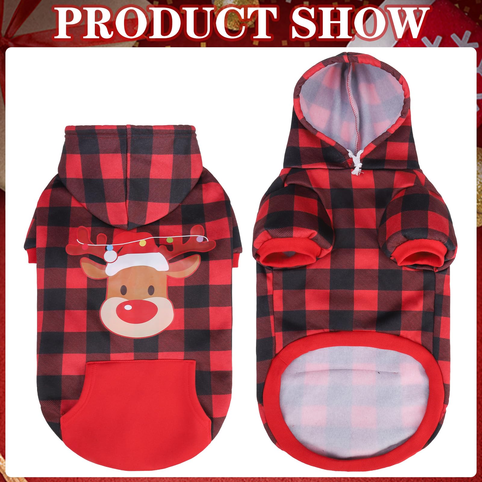 EXPAWLORER diseño tartán navideño, aporta toque festivo sin perder comodidad