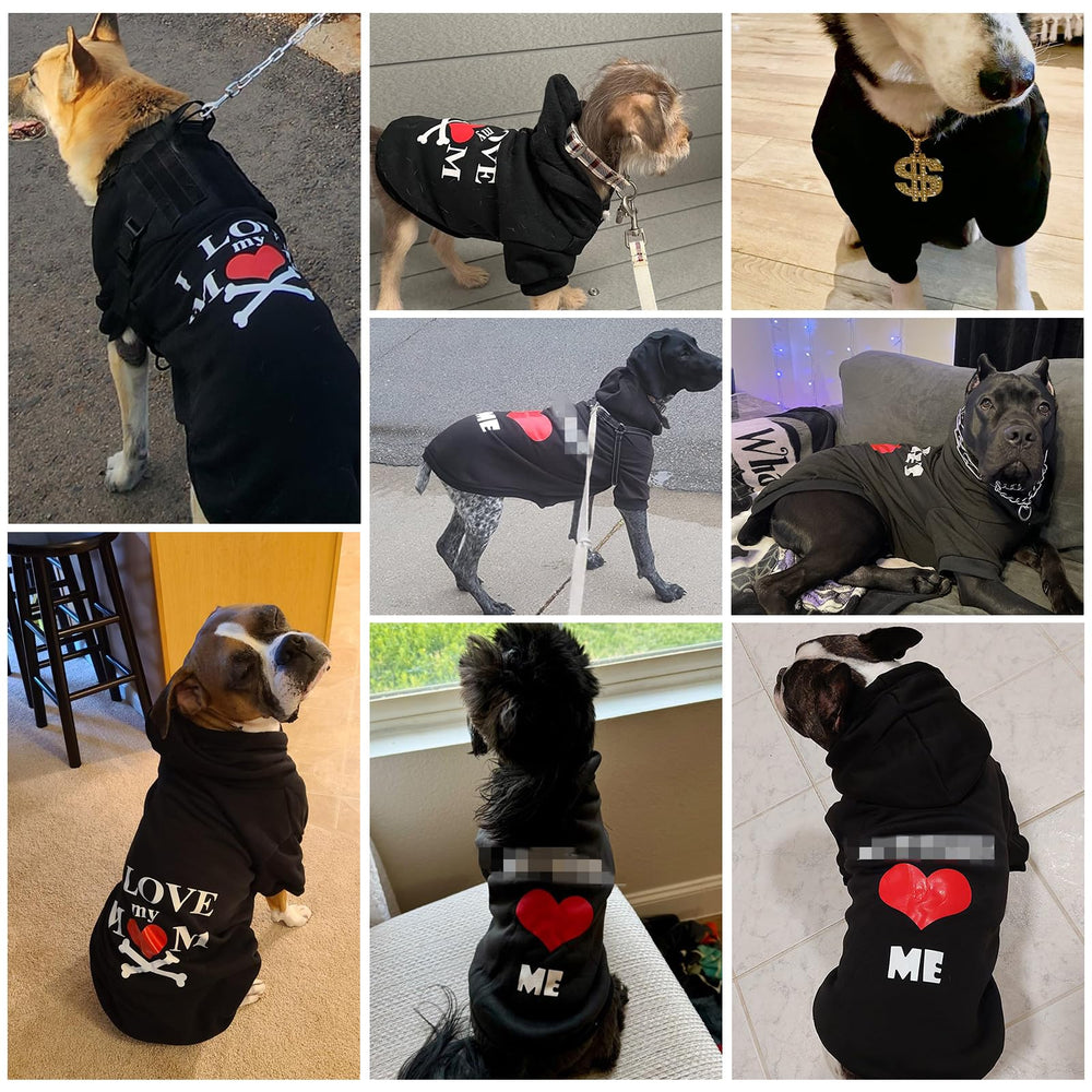 EXPAWLORER sudadera-capucha para perro lavable a máquina: cuidado sencillo y duradero.