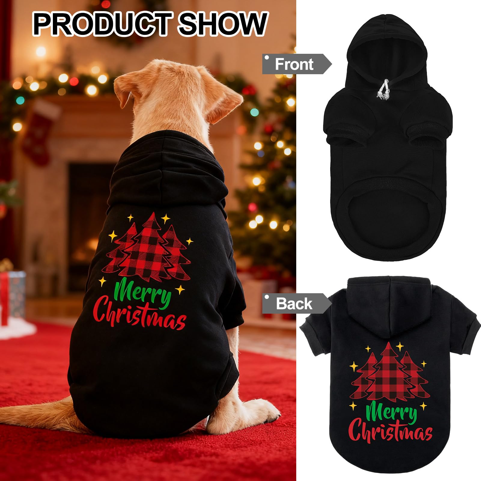 EXPAWLORER sudadera-capucha para perro textura suave: piel sensible agradece el tejido.