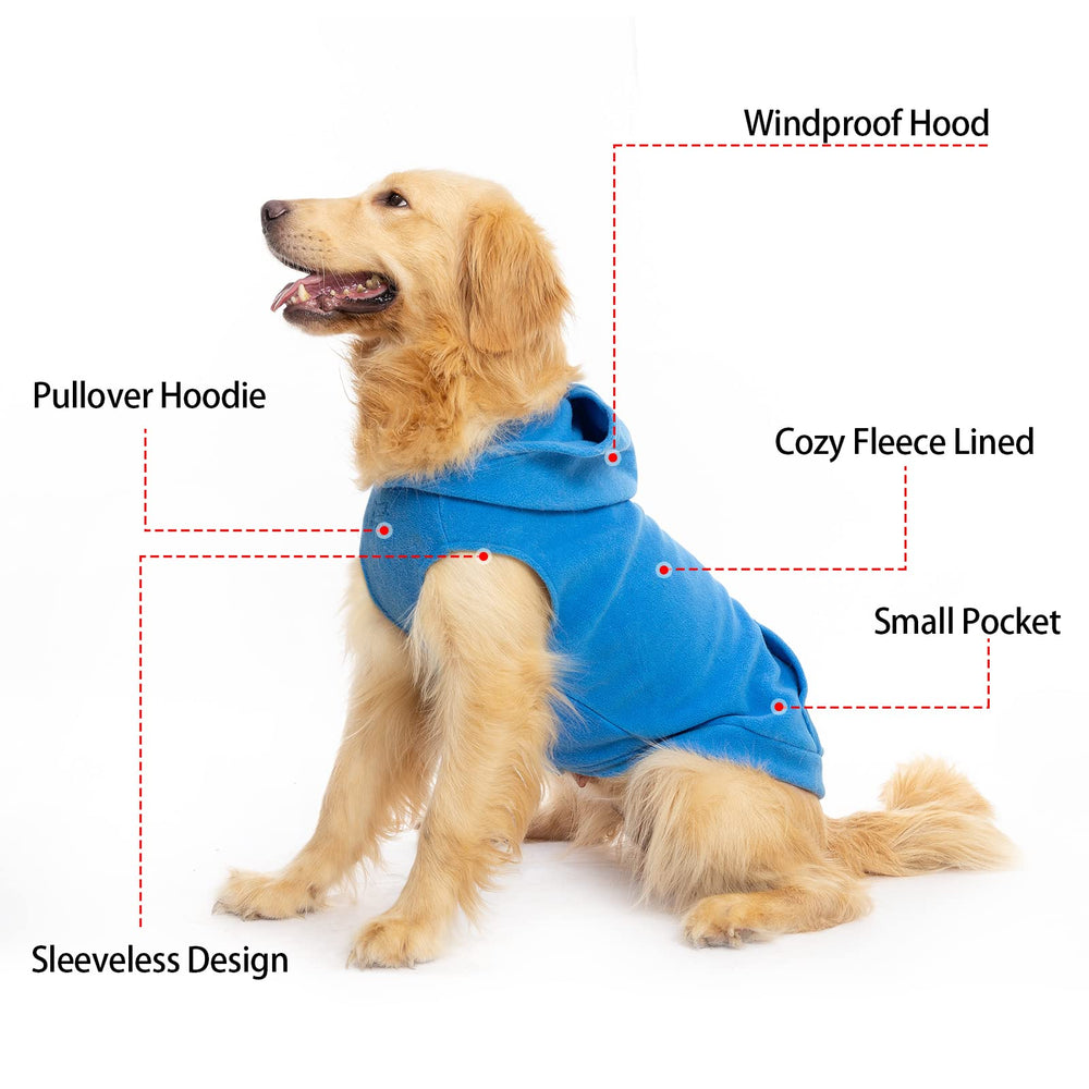 EXPAWLORER suéter polar para perro, suavidad y abrigo
