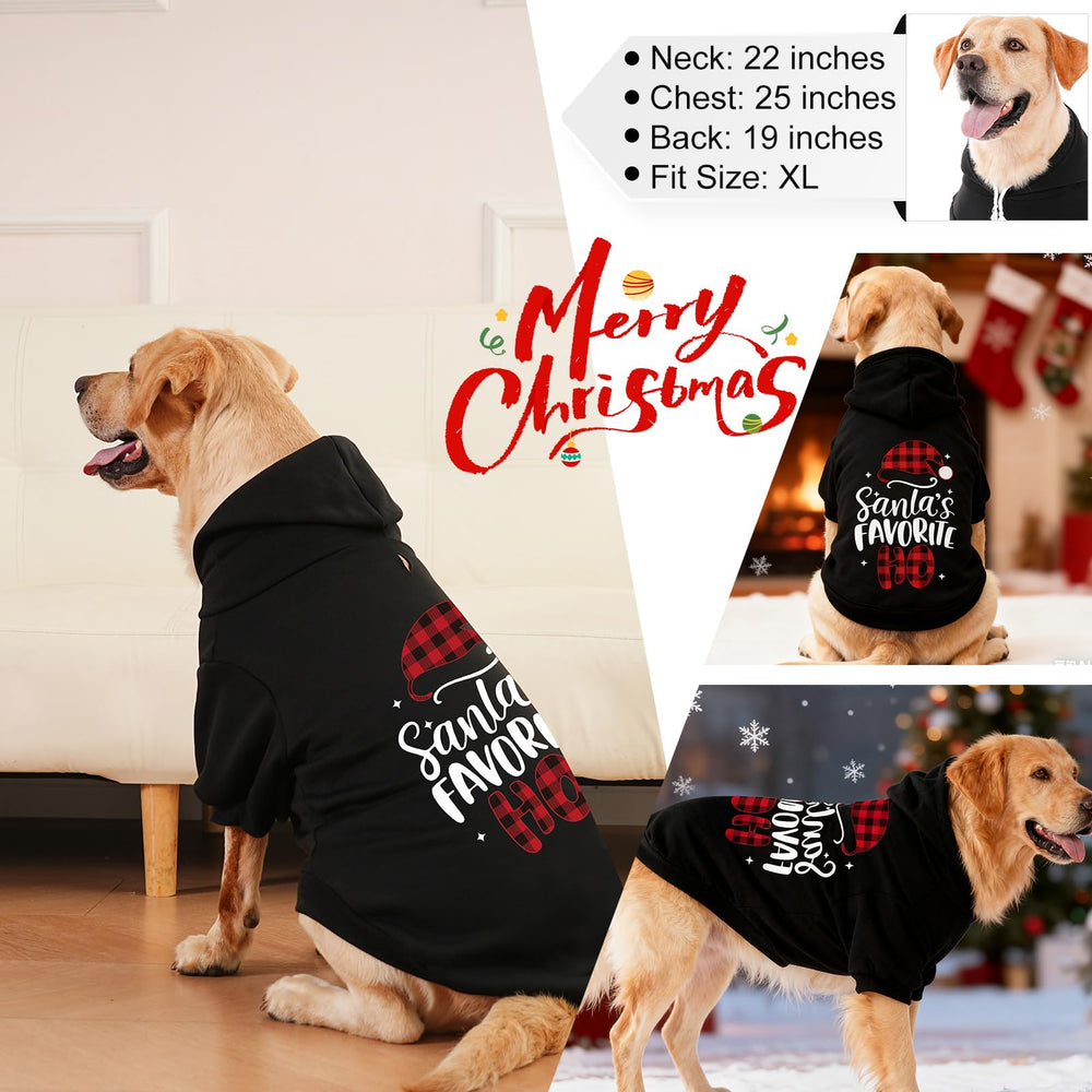 EXPAWLORER talla 2XL con medidas clave para un ajuste festivo cómodo