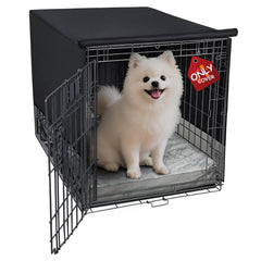 Explore Land cobertor para jaula de perro con 4 lados y malla para ventilación continua.
