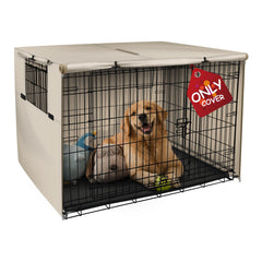 Explore Land cubre jaula para perro de 24 pulgadas, protección poliéster duradera.