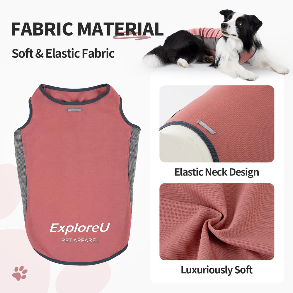 ExploreU camiseta para perros con protección UV todo el año