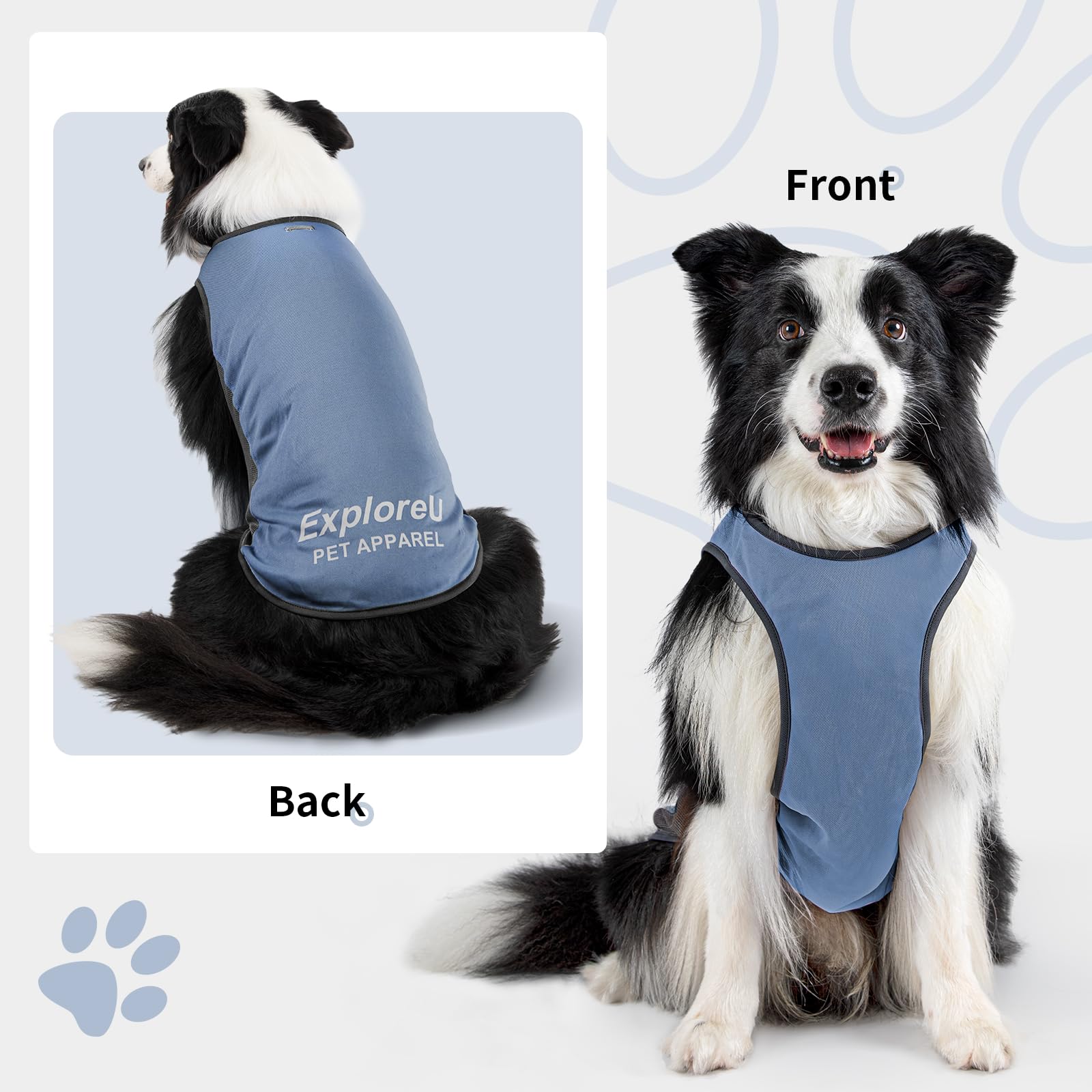 ExploreU chaleco perro ajuste flexible que acompaña cada paso