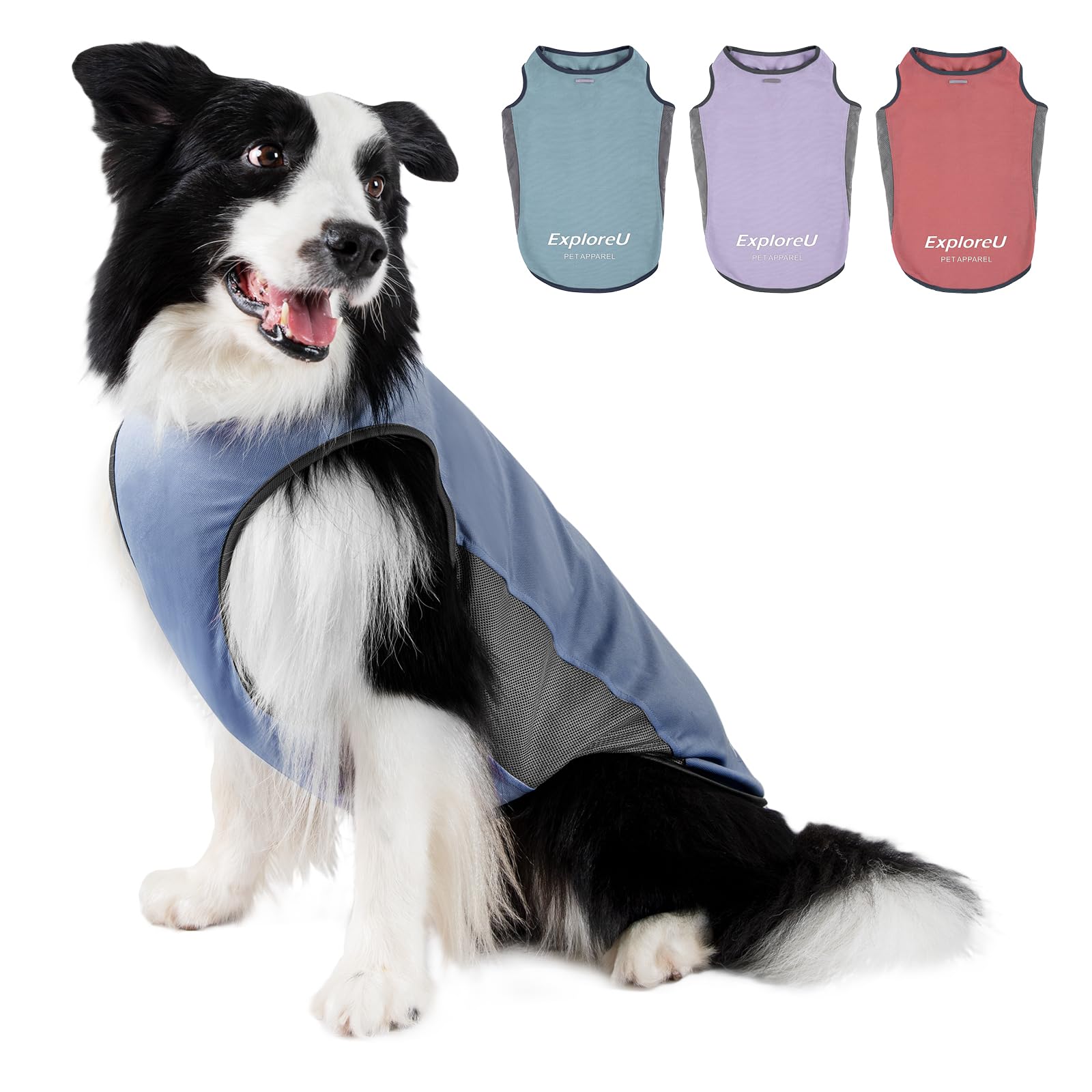 ExploreU chaleco perro refrescante y ligero para días calurosos