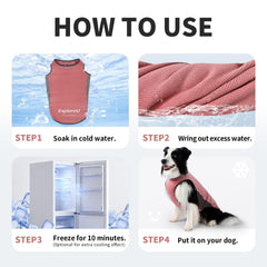 ExploreU chaleco para perros transpirable mantiene a tu mascota fresca