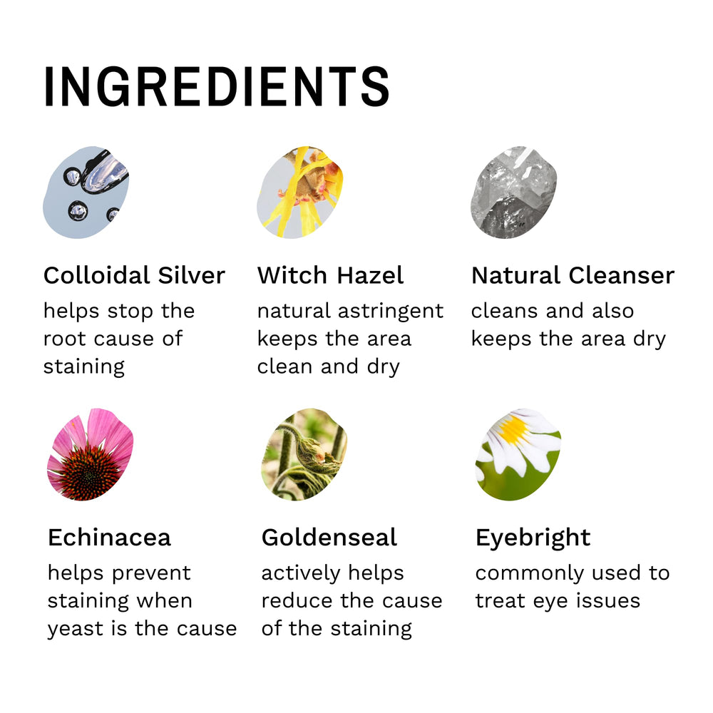 Eye Envy seguridad natural sin irritación ni peróxido.