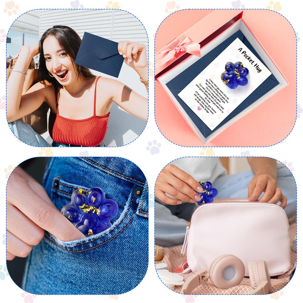 EYxsaxenk uso portátil en cartera para alivio táctil diario.