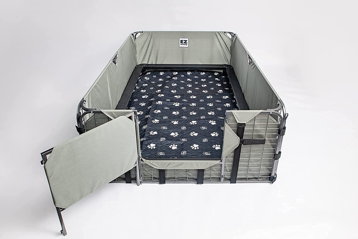 EZwhelp tamaño 50x50 pulgadas y certificación OEKO-TEX para tranquilidad.