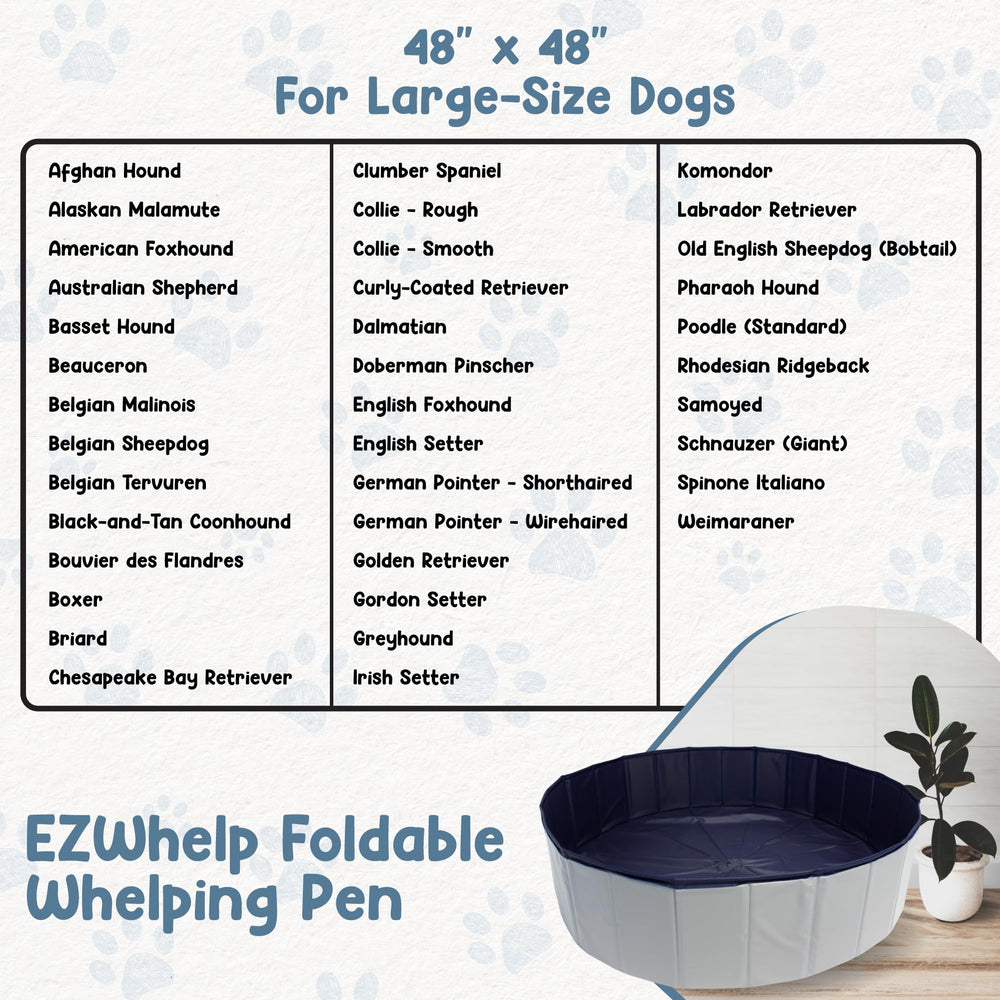 EZwhelp material resistente, diseño duradero y fácil limpieza.