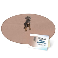 EZwhelp tapete pipí perro redondo 60 pulgadas para entrenamiento limpio